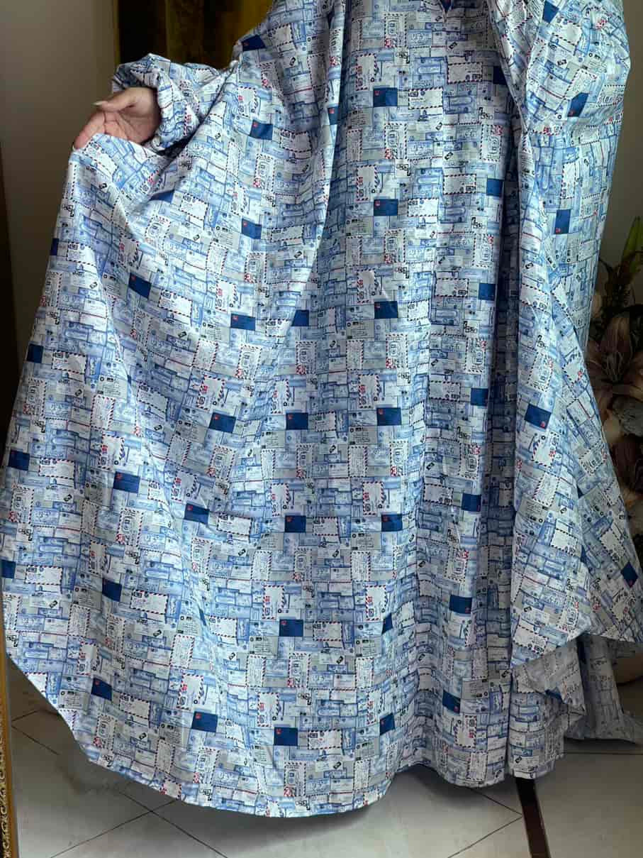 Full Coverage Namaz Chadar with Sleeves + Niqab (Cotton)