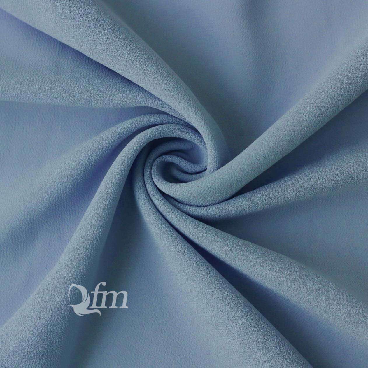 Chiffon Georgette - Baby Blue Attires For Muslimah