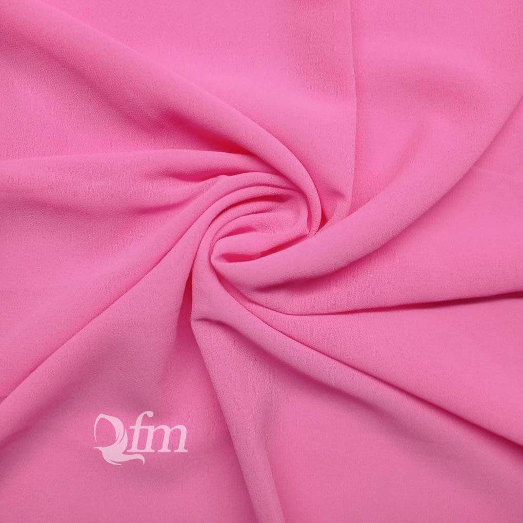 Chiffon Georgette - Neon Pink Attires For Muslimah