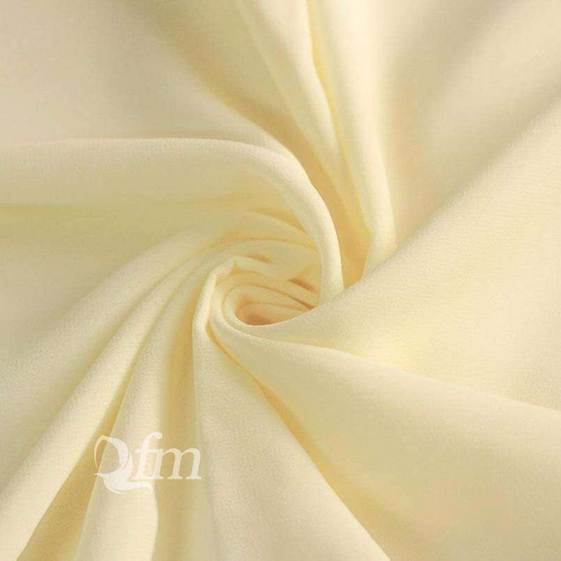 Chiffon Georgette - Pastel Cream Attires For Muslimah