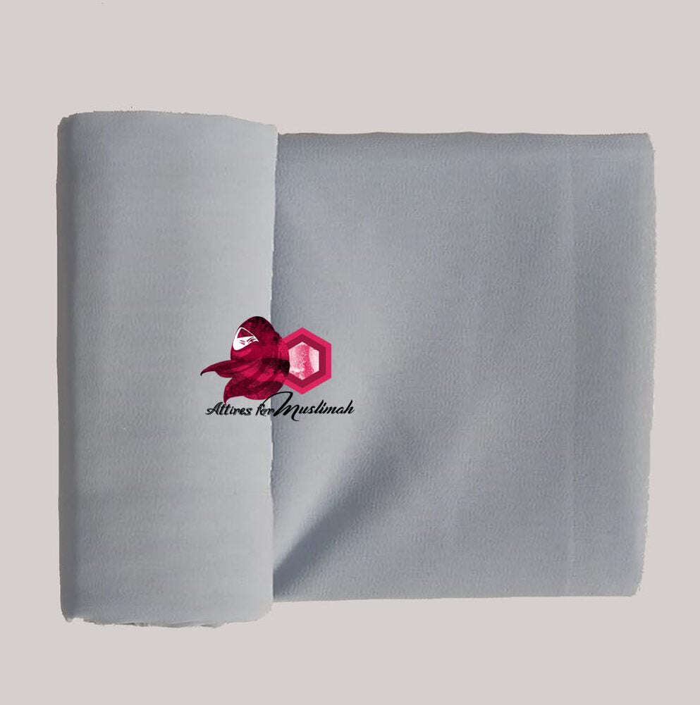 Chiffon Georgette - Sky Blue Attires For Muslimah