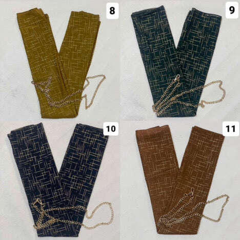 Chiffon Grid Attires For Muslimah