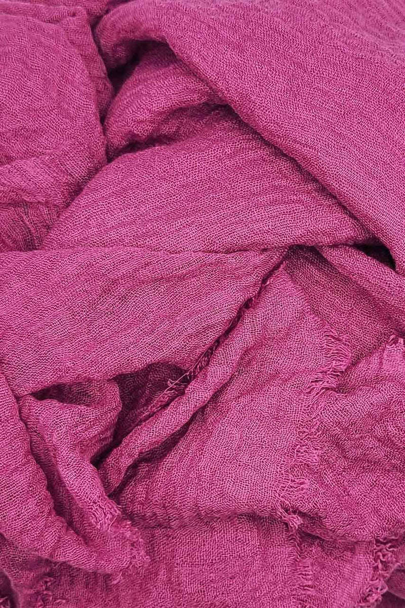 Crimps Viscose - Magenta Attires For Muslimah
