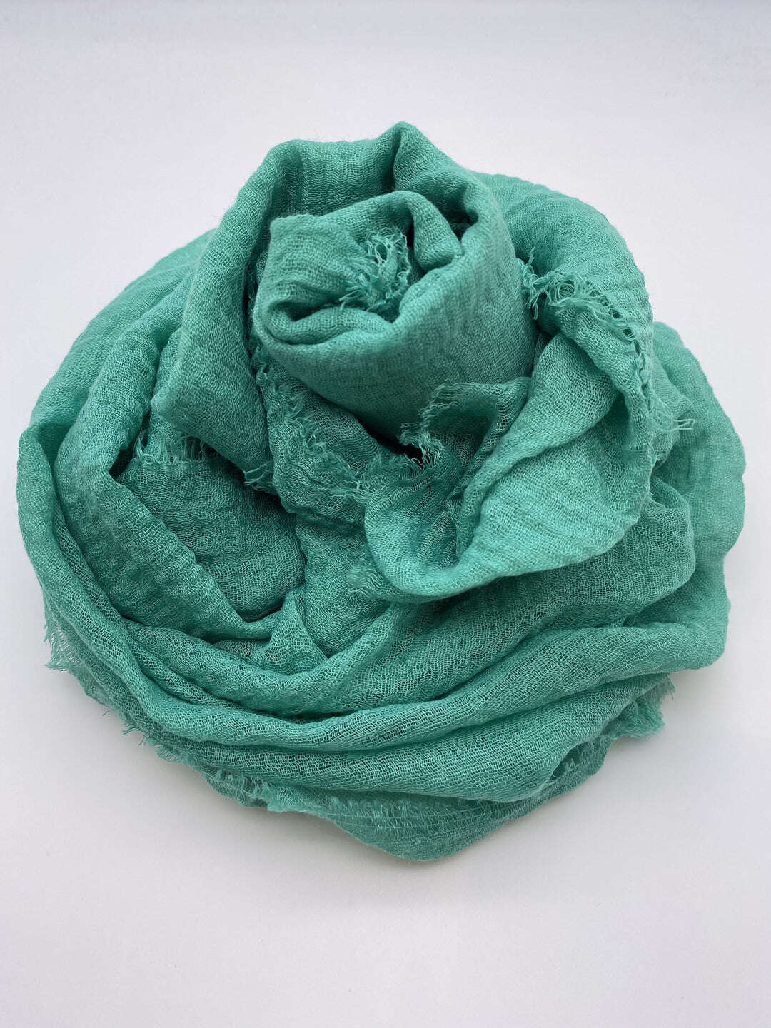 Crimps Viscose -Ocean Green Attires For Muslimah
