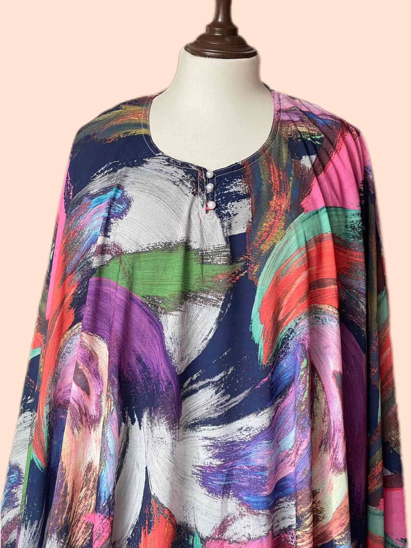 Flary Kaftan Abaya Attires For Muslimah
