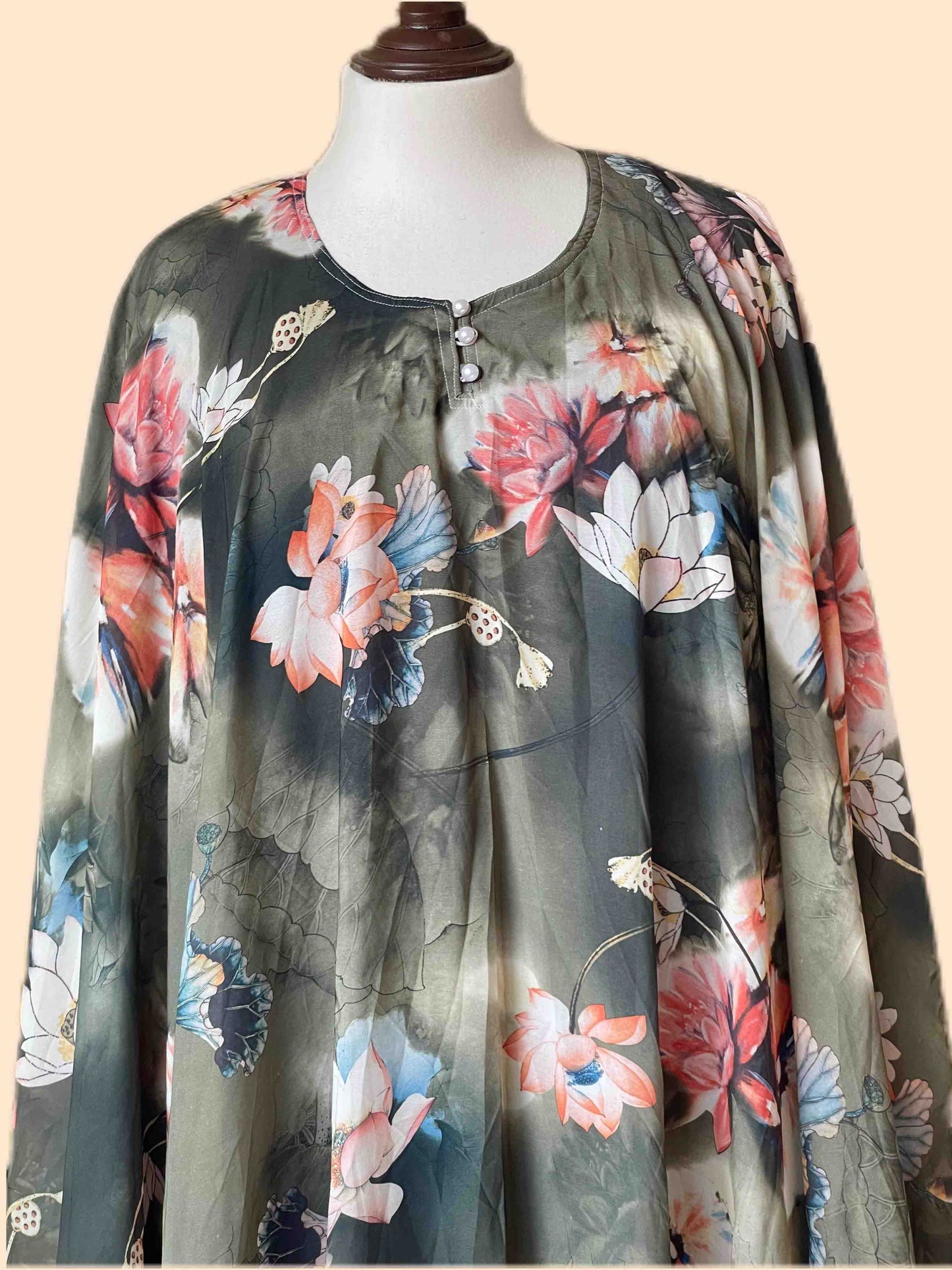Flary Kaftan Abaya Attires For Muslimah