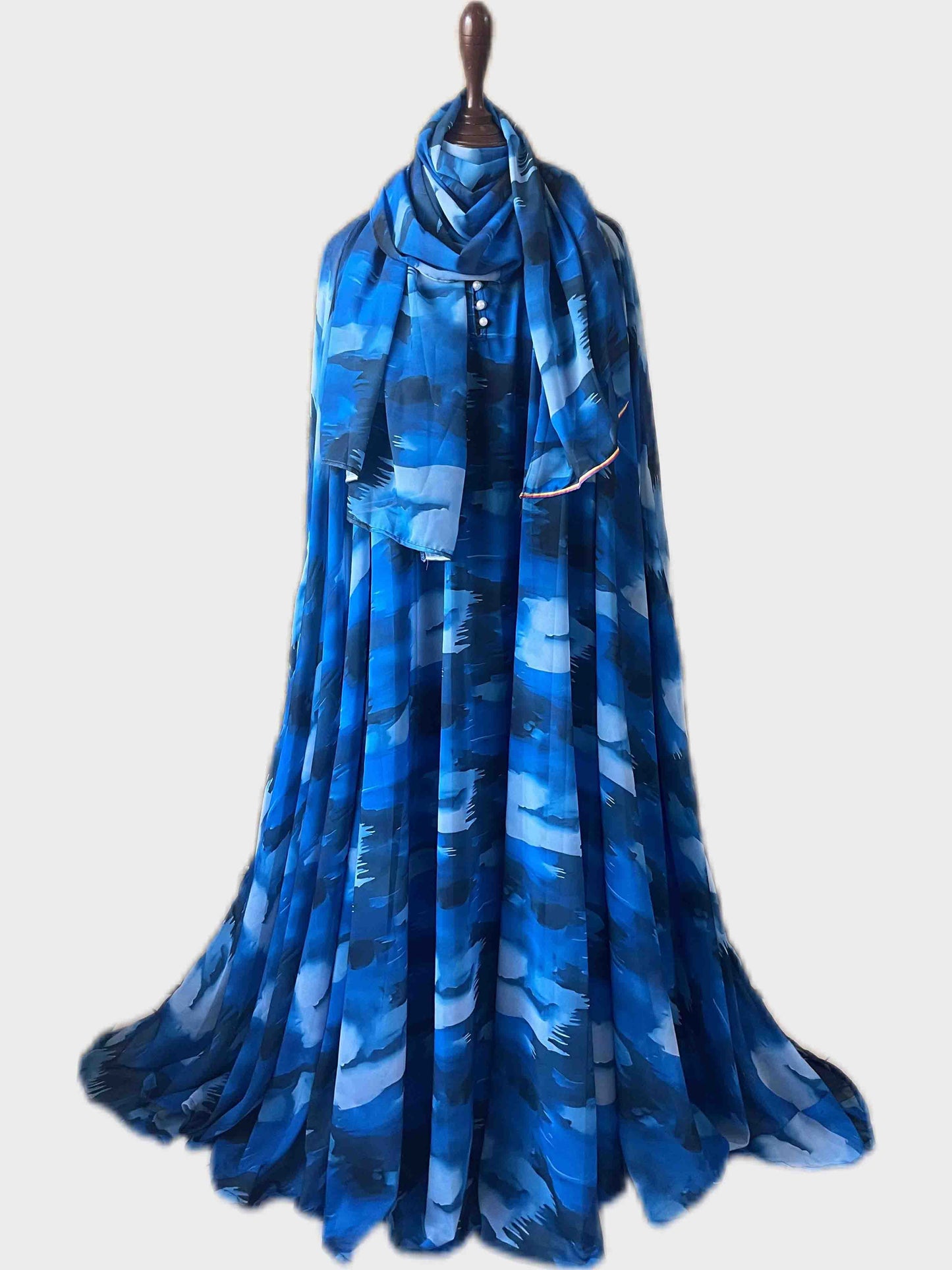 Flary Kaftan Abaya Attires For Muslimah