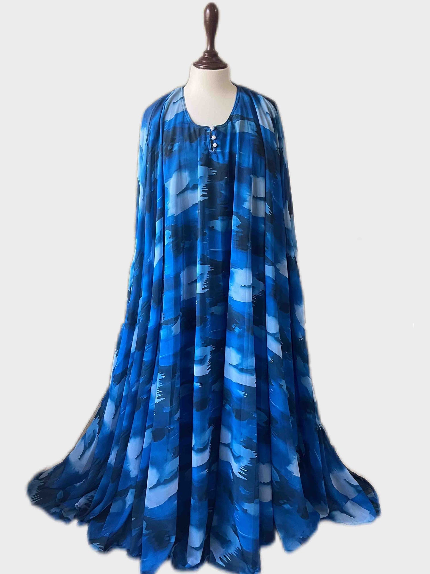 Flary Kaftan Abaya Attires For Muslimah