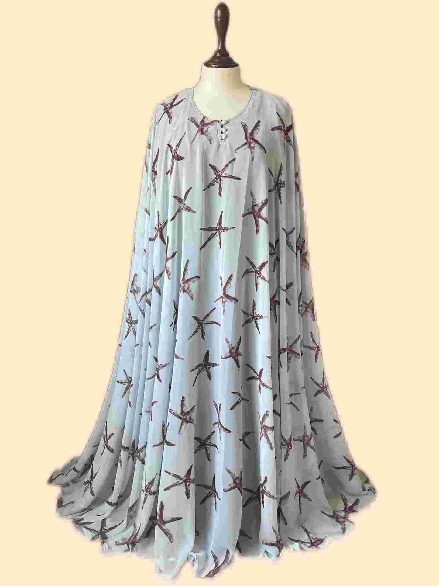 Flary Kaftan Abaya Attires For Muslimah