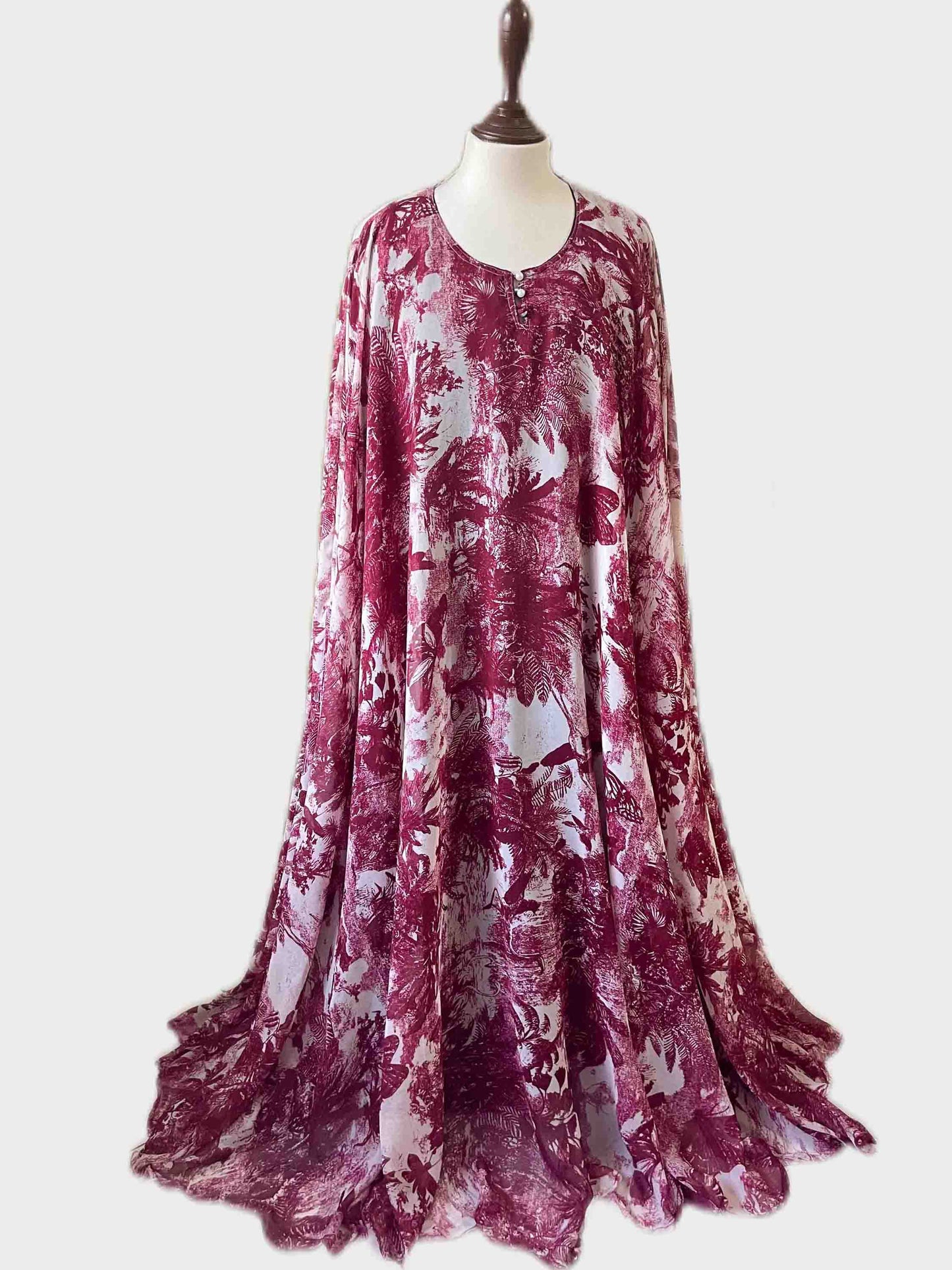 Flary Kaftan Abaya Attires For Muslimah