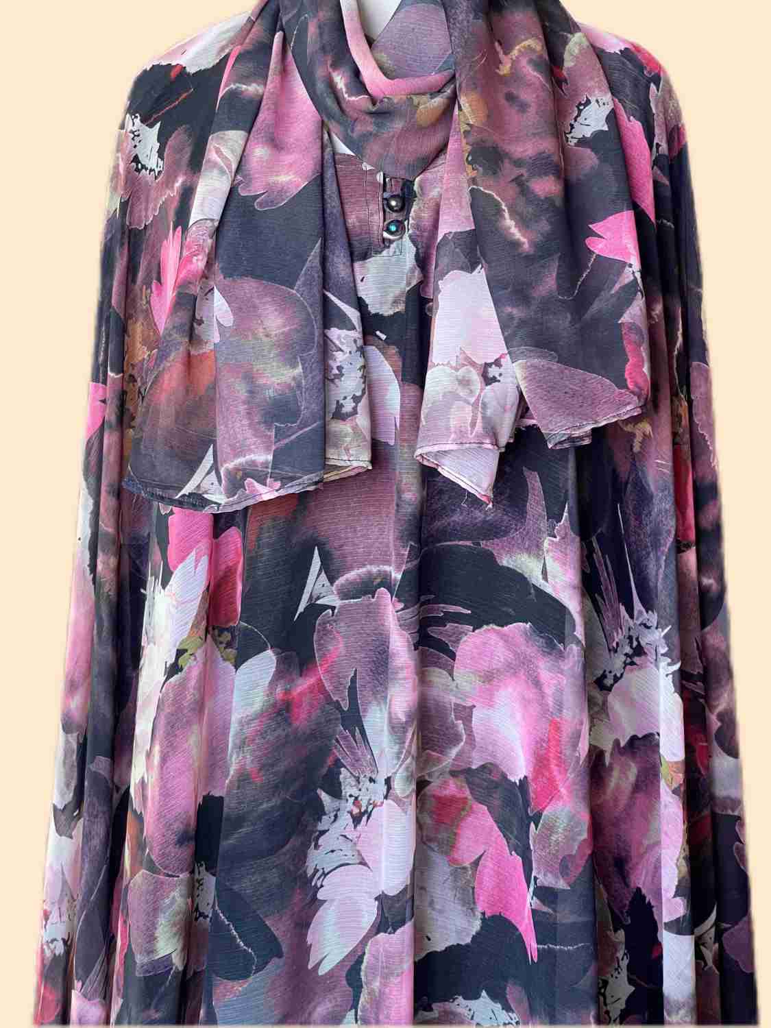 Flary Kaftan Abaya Attires For Muslimah