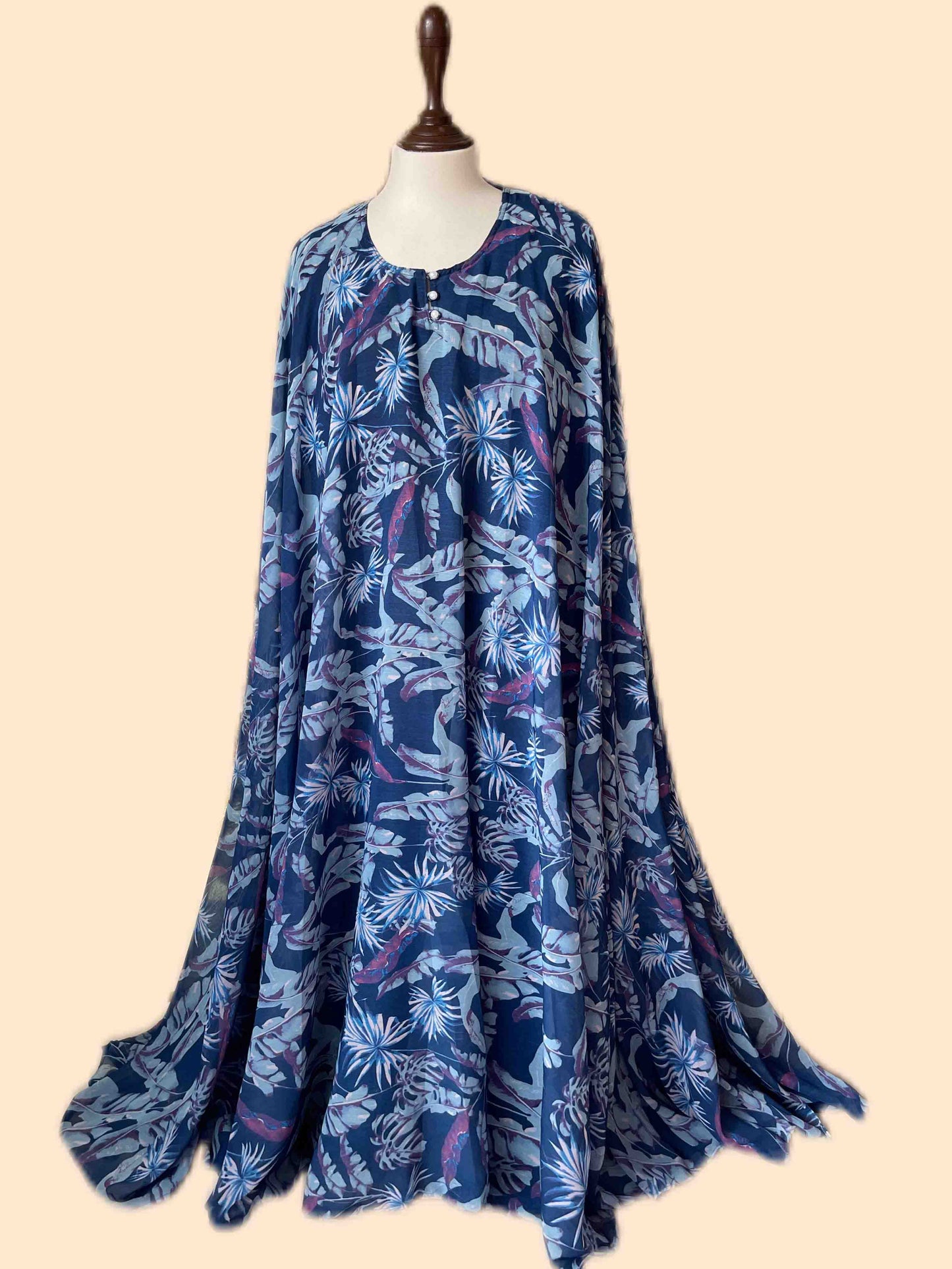 Flary Kaftan Abaya Attires For Muslimah