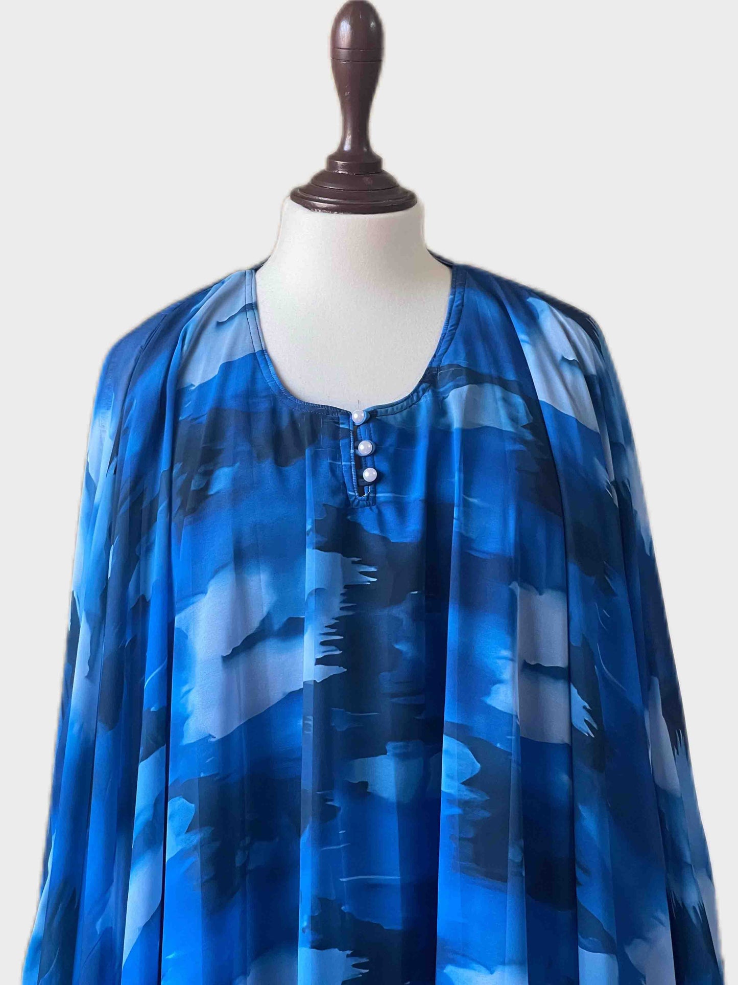 Flary Kaftan Abaya Attires For Muslimah