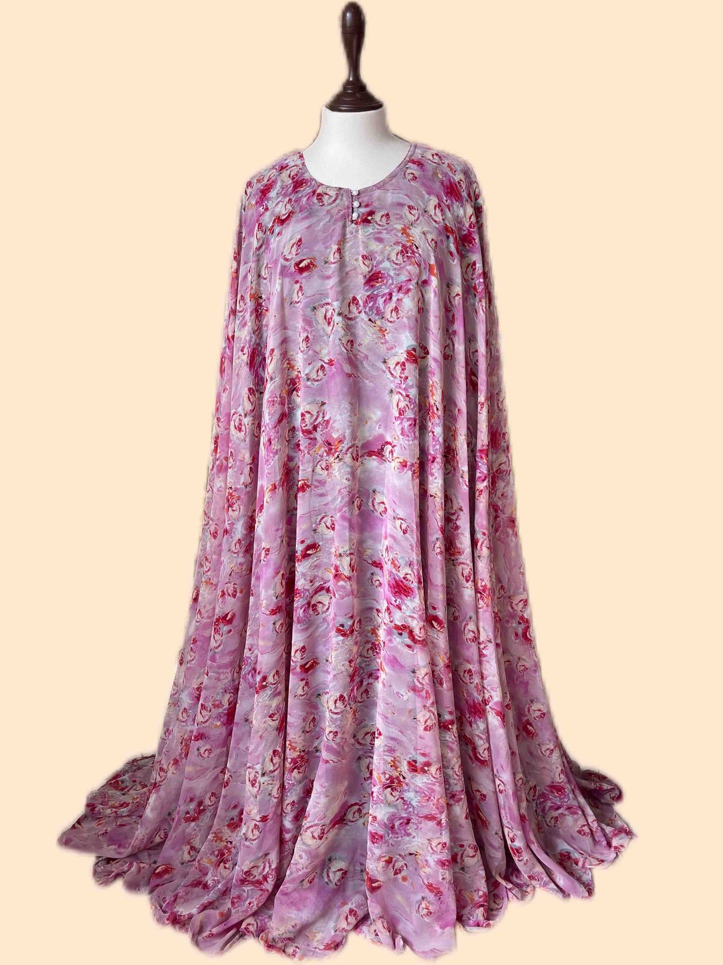 Flary Kaftan Abaya Attires For Muslimah