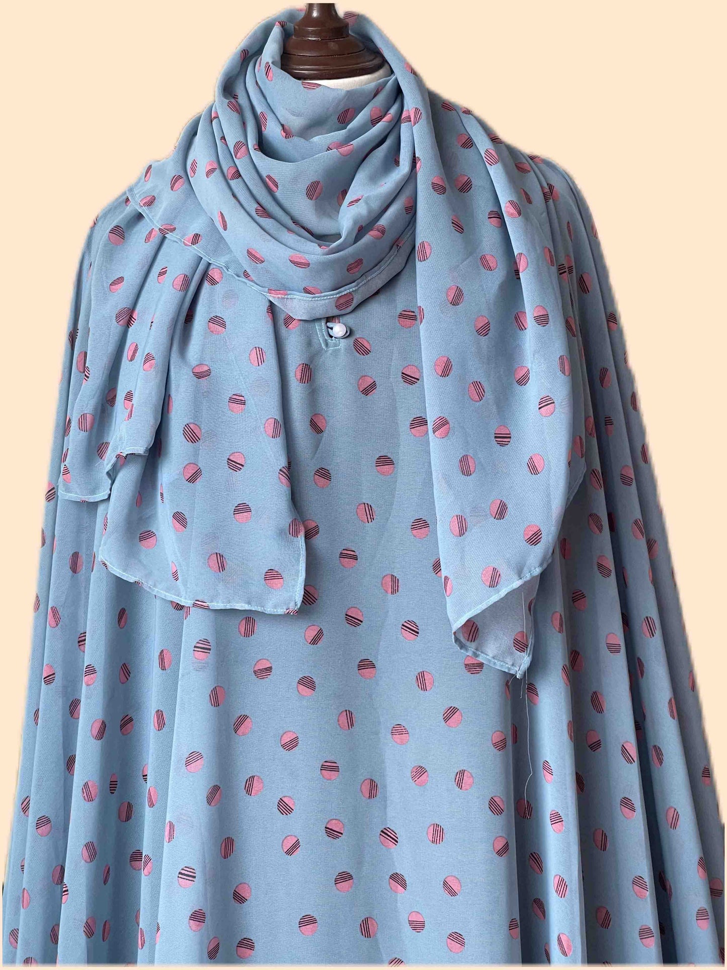 Flary Kaftan Abaya Attires For Muslimah