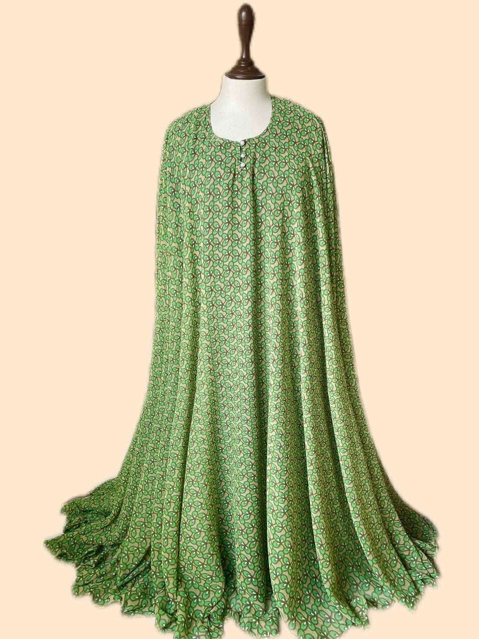 Flary Kaftan Abaya Attires For Muslimah