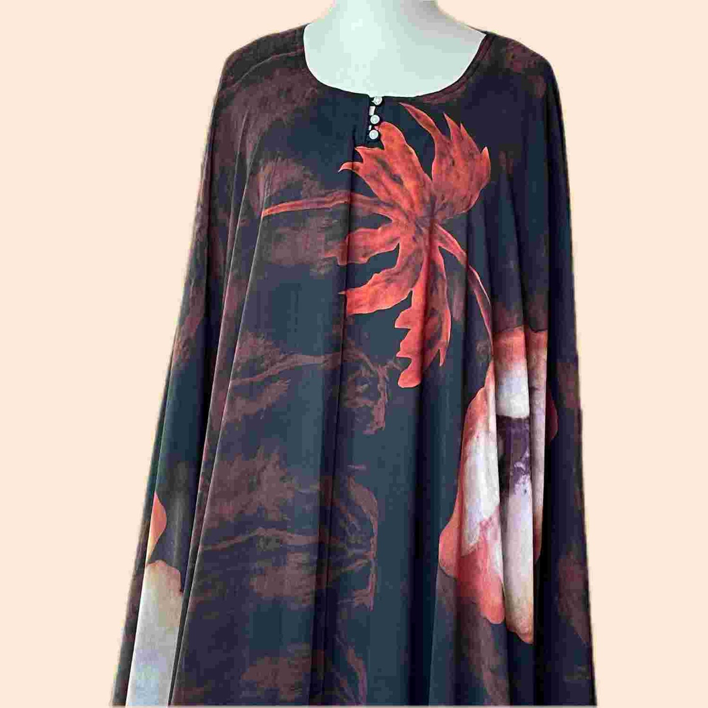 Flary Kaftan Abaya Attires For Muslimah