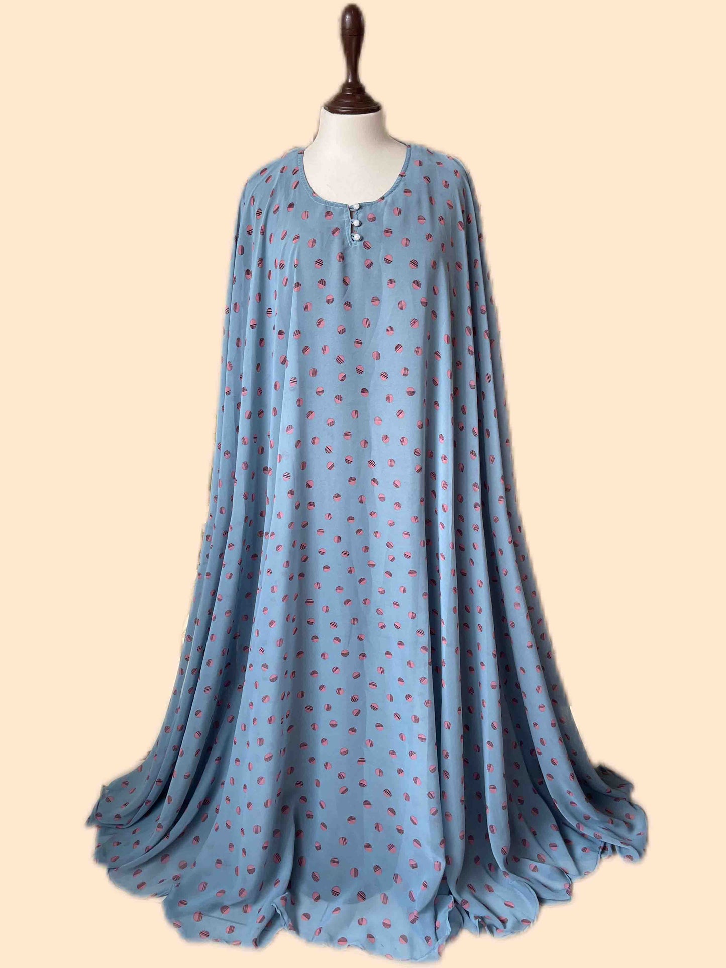 Flary Kaftan Abaya Attires For Muslimah