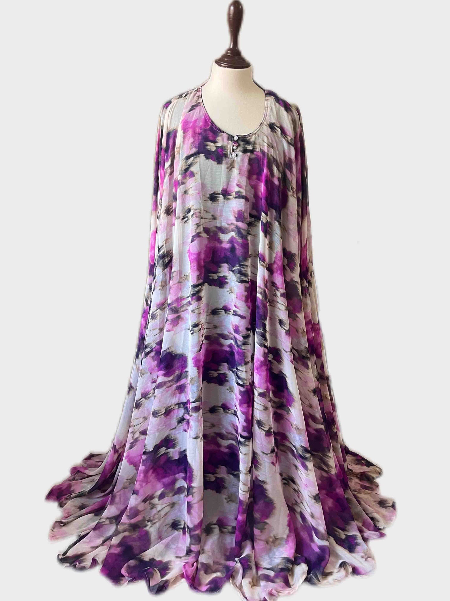Flary Kaftan Abaya Attires For Muslimah