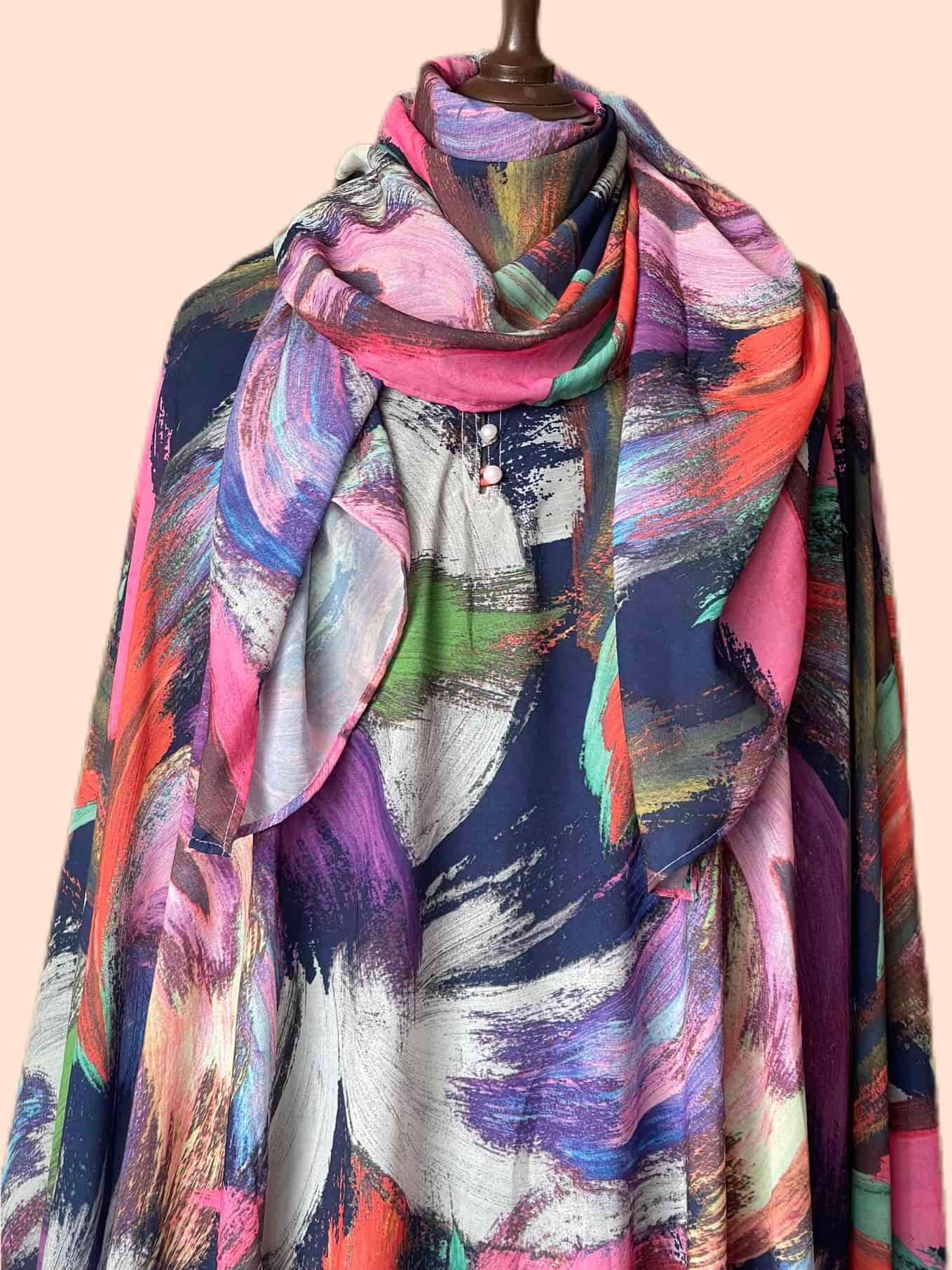 Flary Kaftan Abaya Attires For Muslimah