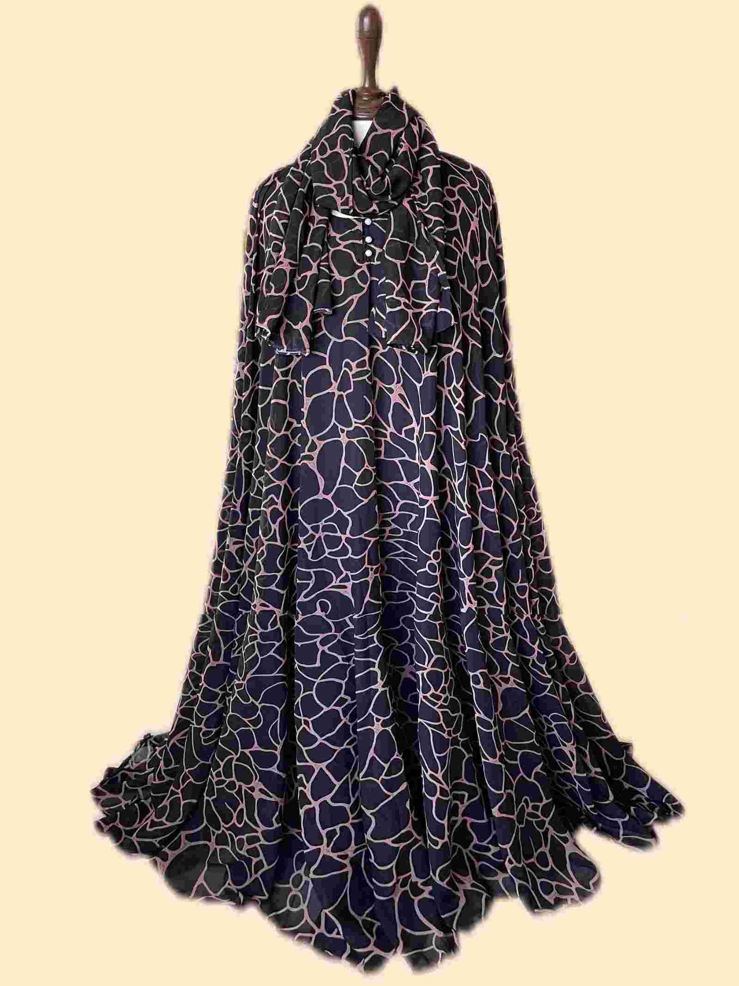 Flary Kaftan Abaya Attires For Muslimah