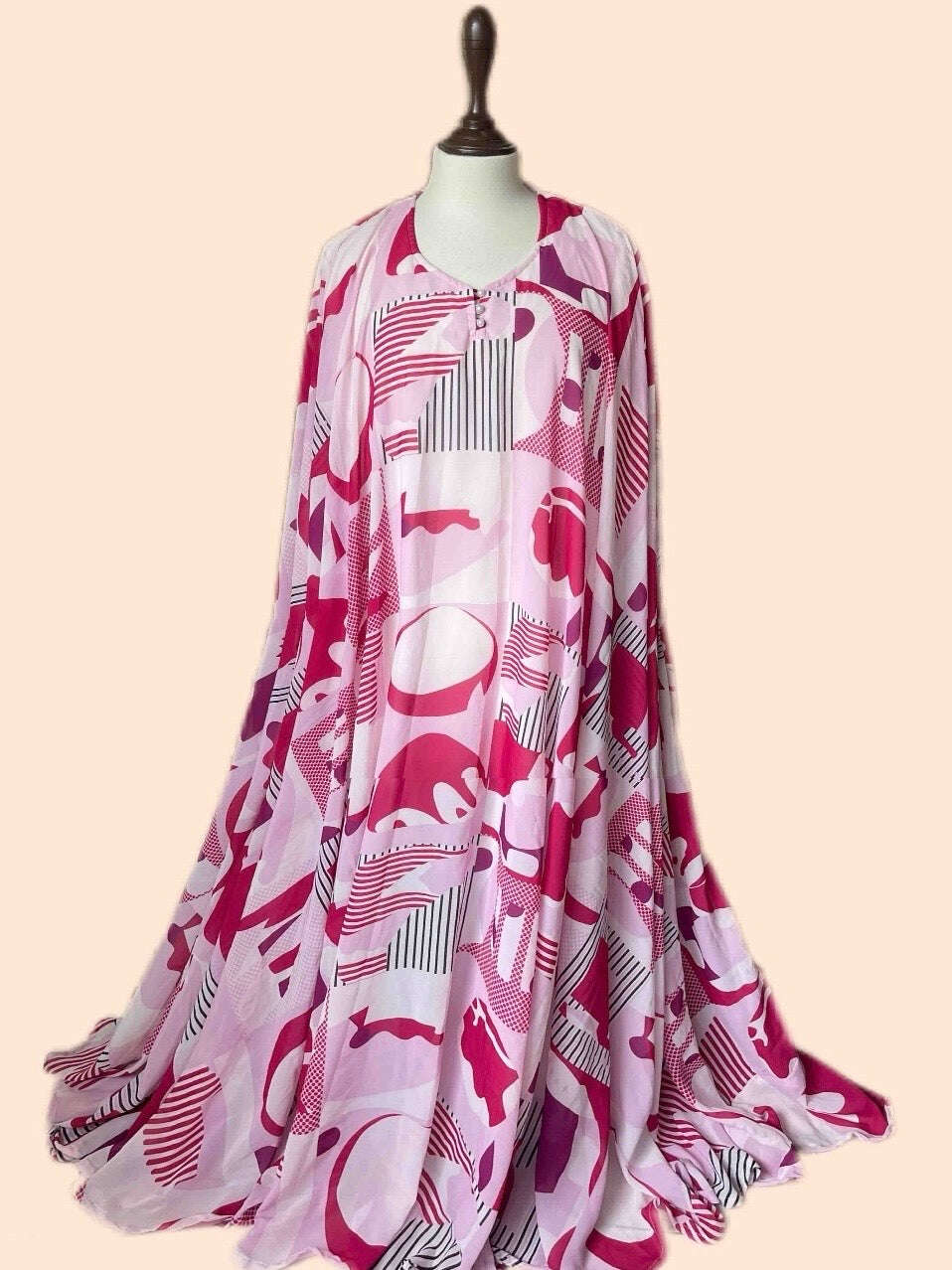 Flary Kaftan Abaya Attires For Muslimah