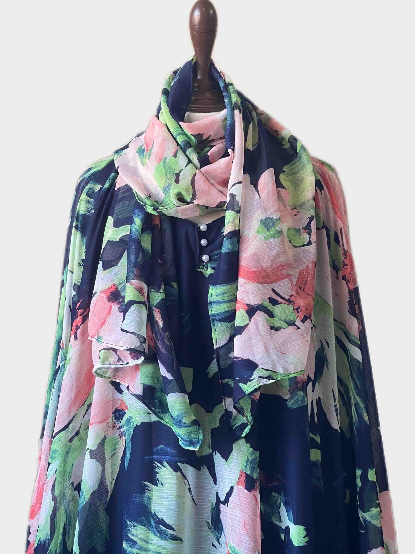 Flary Kaftan Abaya Attires For Muslimah
