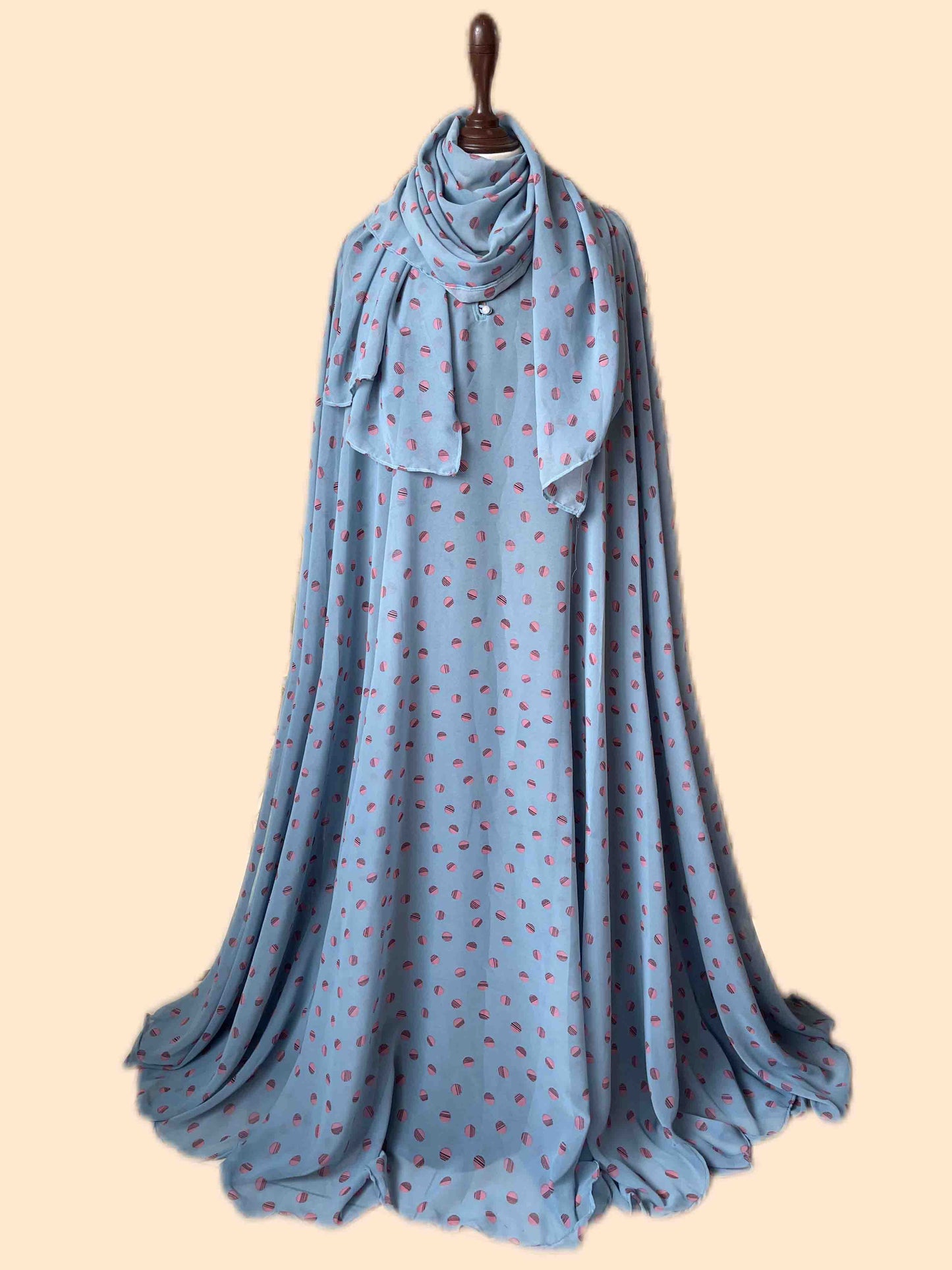 Flary Kaftan Abaya Attires For Muslimah