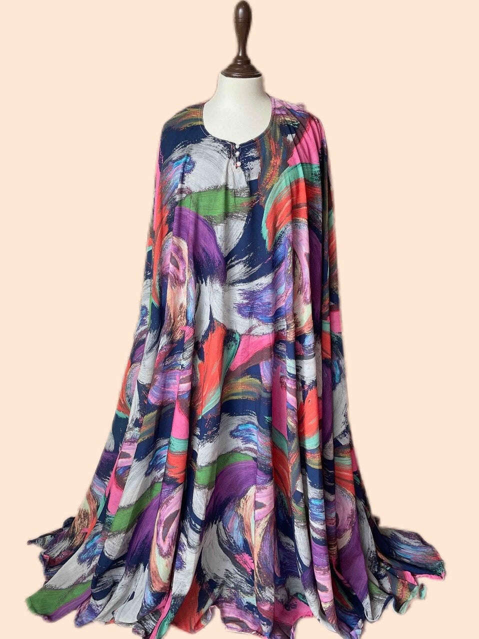 Flary Kaftan Abaya Attires For Muslimah