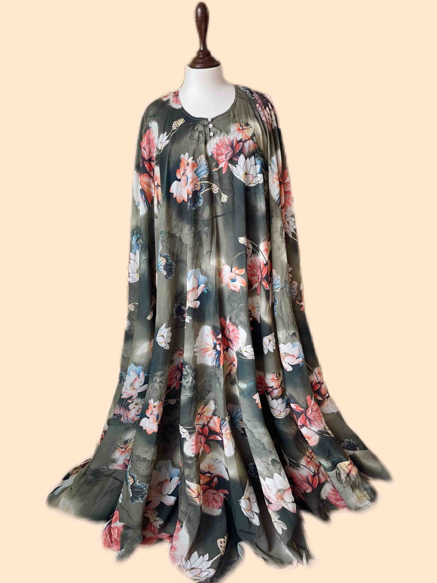 Flary Kaftan Abaya Attires For Muslimah
