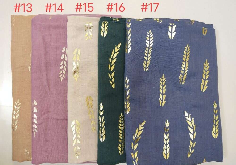 Foil Hijabs Attires For Muslimah