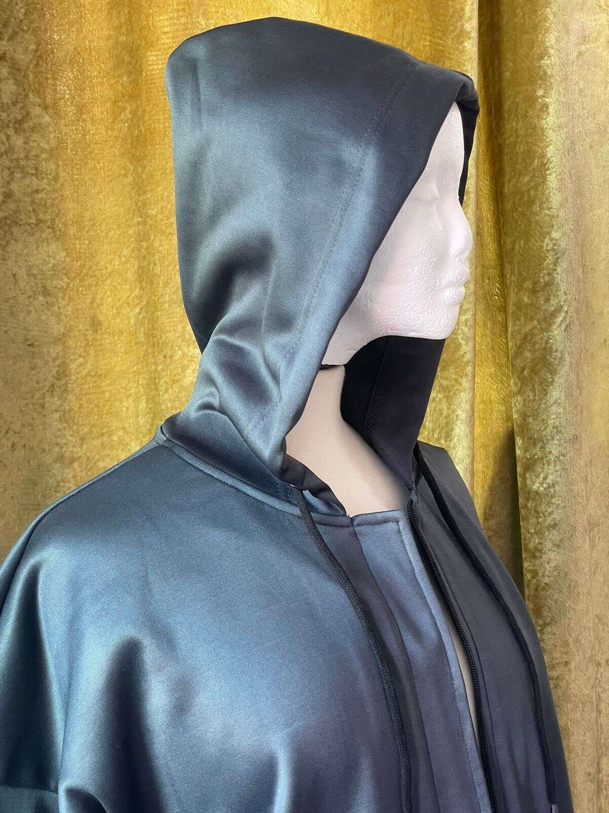 Hoodie Abaya (Zinc) Attires For Muslimah