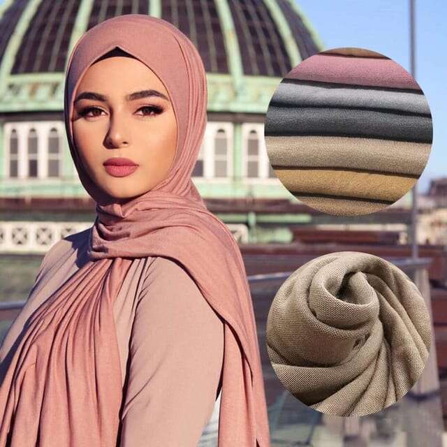 Jersey Viscose Hijab Attires For Muslimah