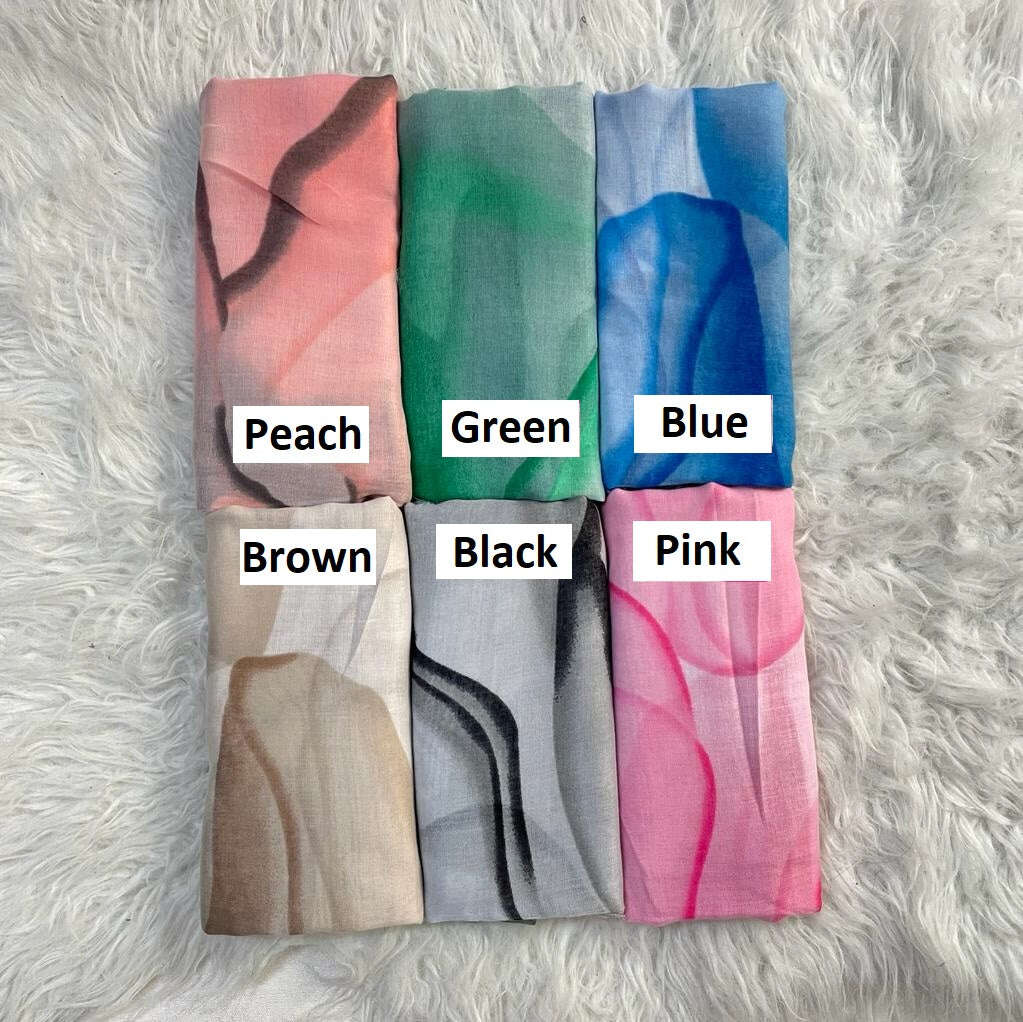 Lawn Hijabs Attires For Muslimah