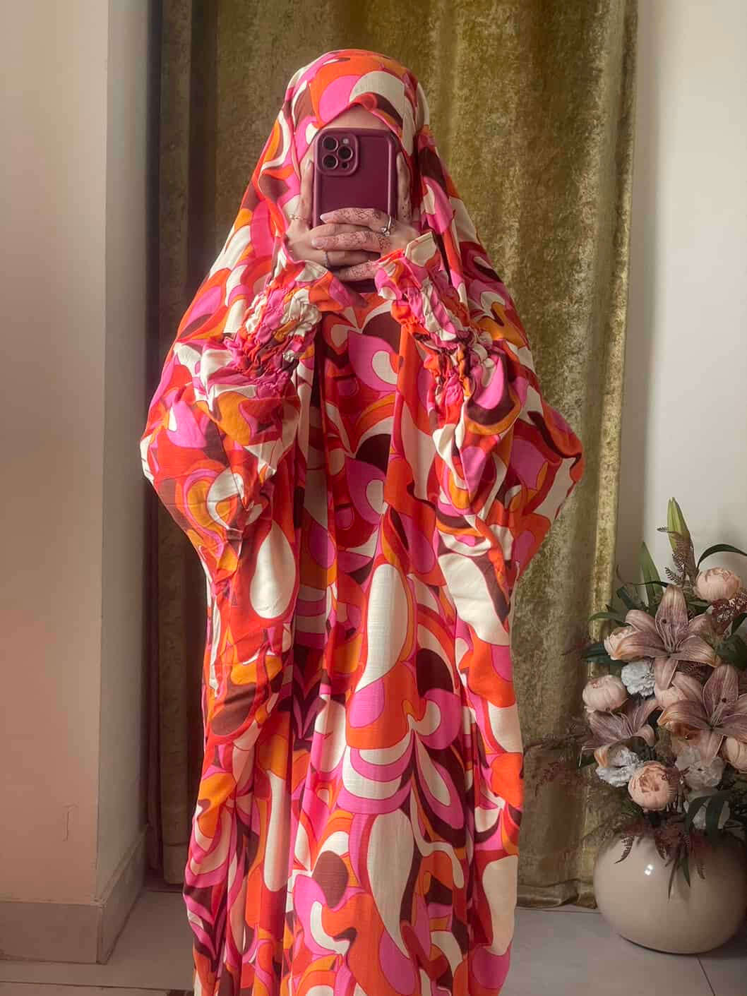 Linen Jilbab Attires For Muslimah