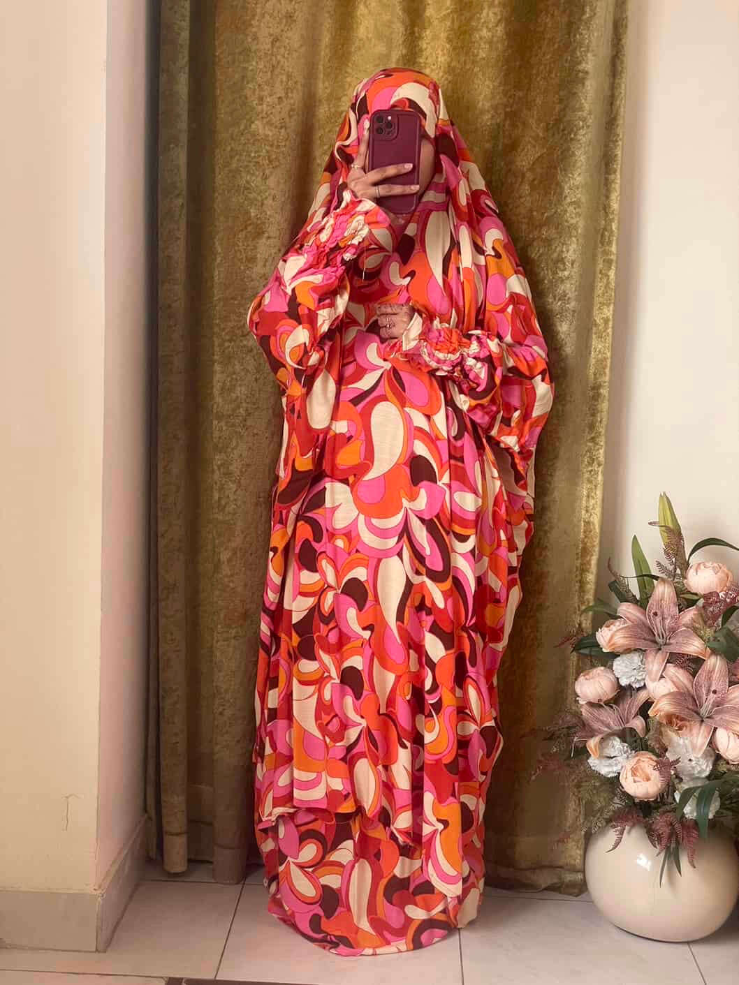 Linen Jilbab Attires For Muslimah