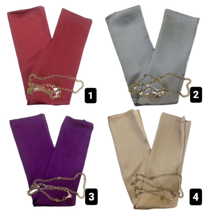 Silk Hijab Attires For Muslimah