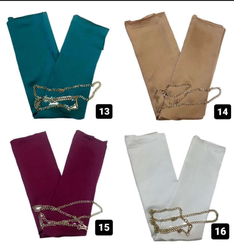 Silk Hijab Attires For Muslimah