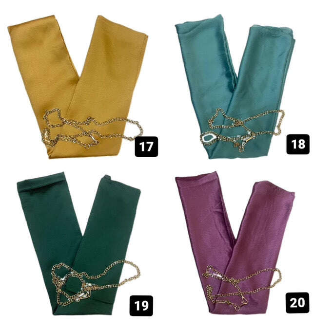 Silk Hijab Attires For Muslimah