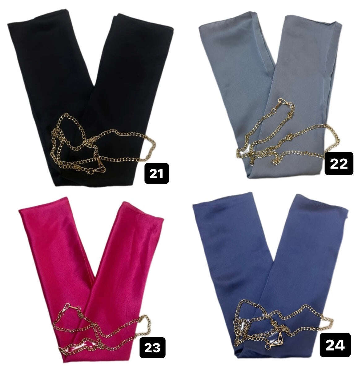 Silk Hijab Attires For Muslimah