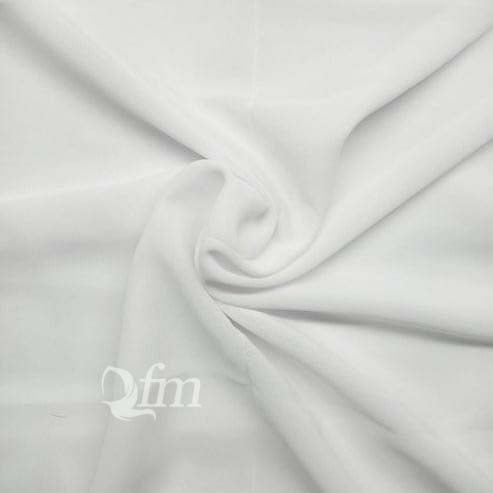 Chiffon Georgette - White