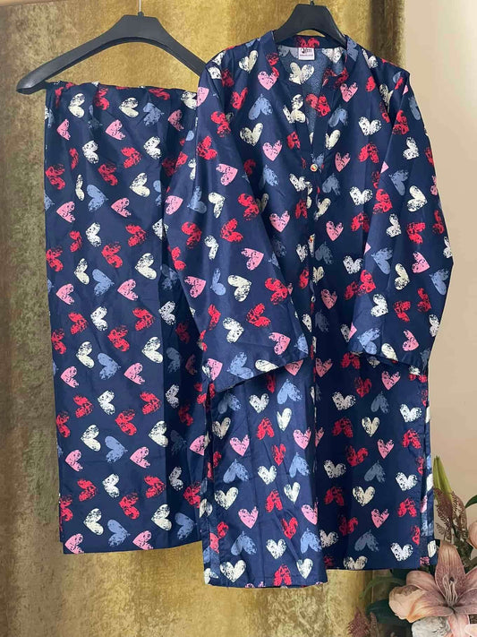 2 Piece Cotton Co Ord Attires For Muslimah