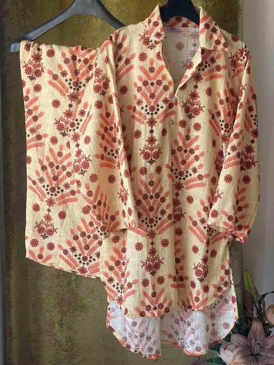 2 Piece Khaddar Co Ord Attires For Muslimah