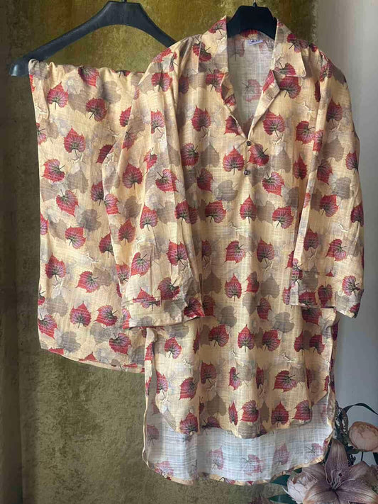 2 Piece Khaddar Co Ord Attires For Muslimah