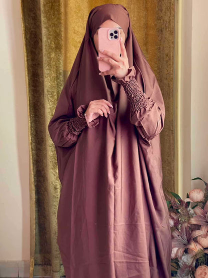 3 Piece Jilbab - Cinnamon Attires For Muslimah