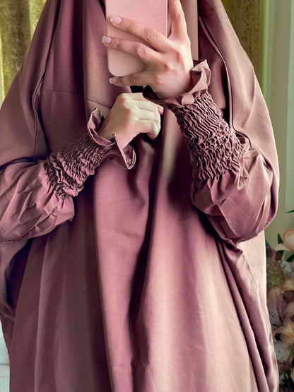 3 Piece Jilbab - Cinnamon Attires For Muslimah