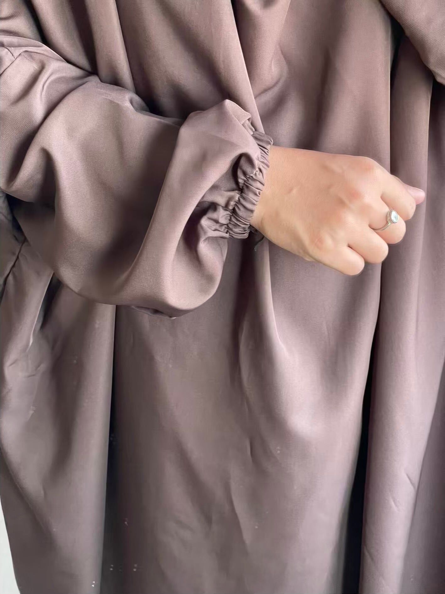 3 Piece Jilbab - Coffee Brown Attires For Muslimah