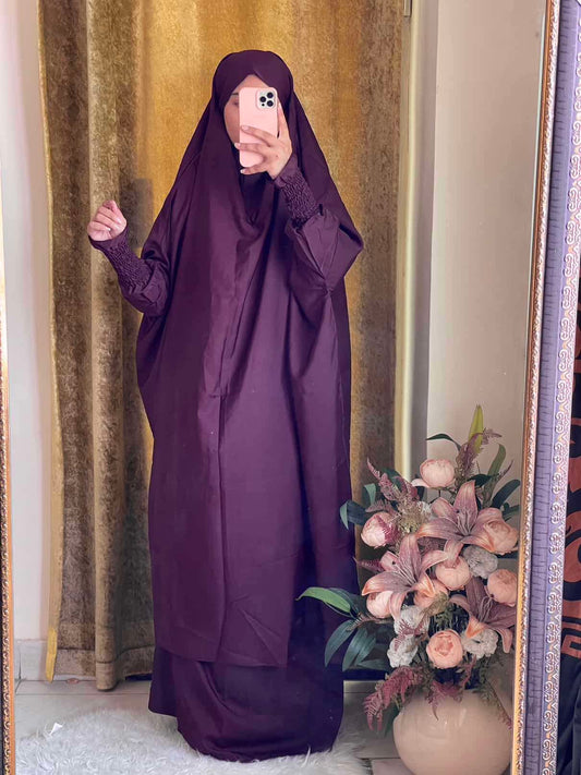 3 Piece Jilbab - Mahagony Attires For Muslimah