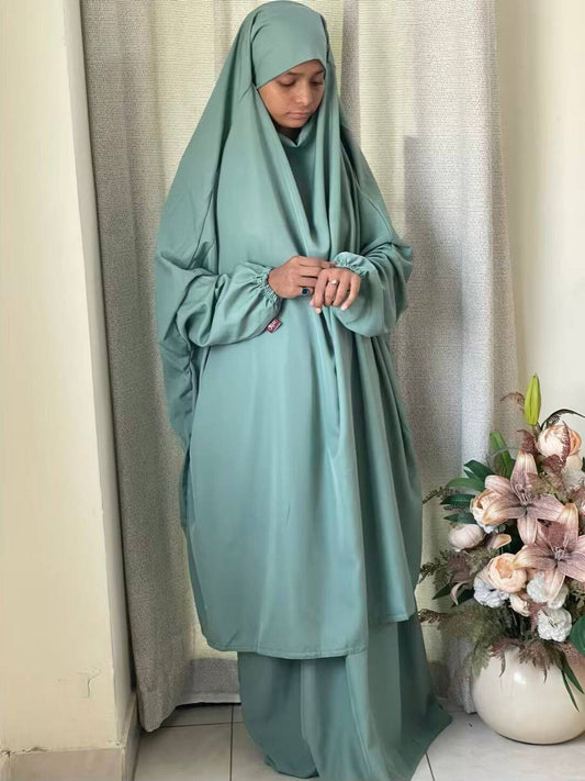 3 Piece Jilbab - Pista Attires For Muslimah
