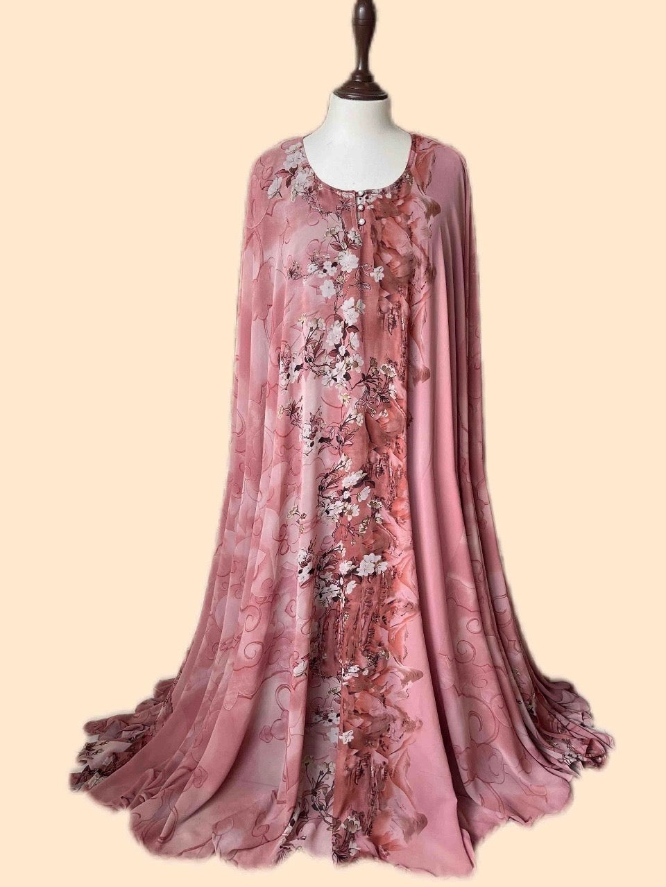 Flary Kaftan Abaya